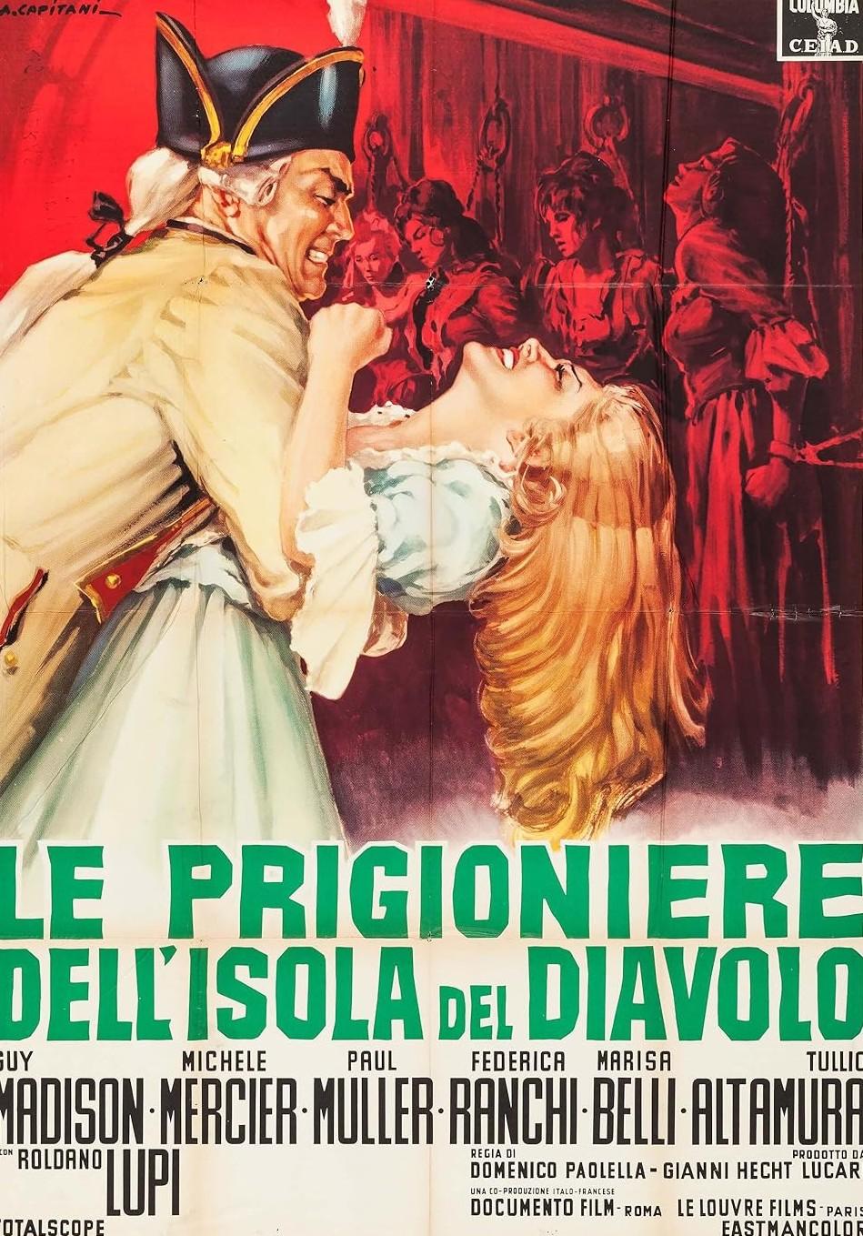 Le prigioniere dell’isola del diavolo (1962) Cover