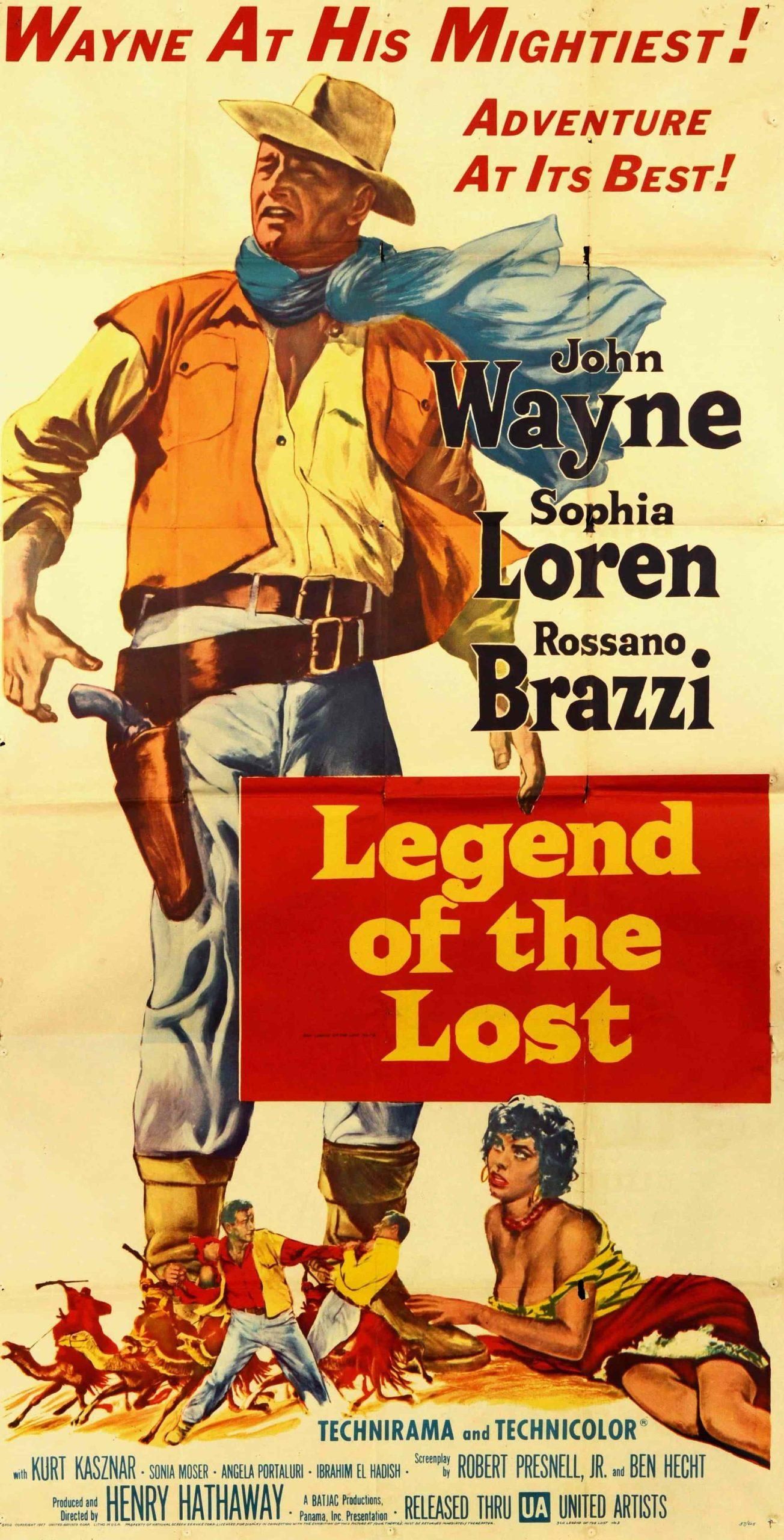 Legend of the Lost (1957) Cover