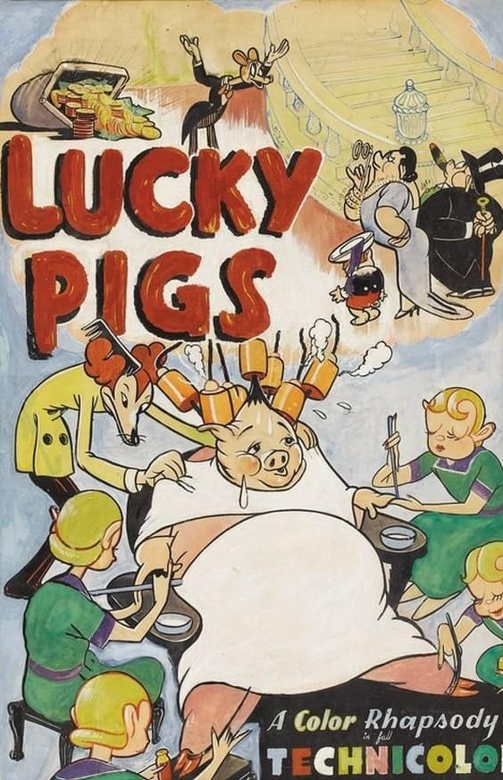 Lucky Pigs (1939) Cover