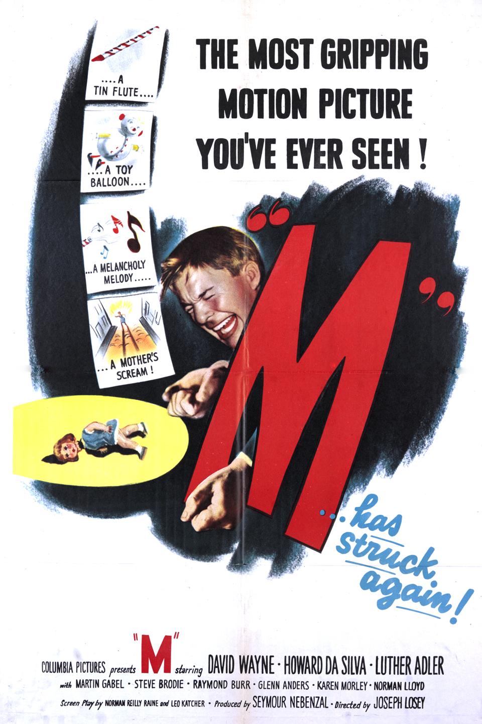 M (1951) Cover