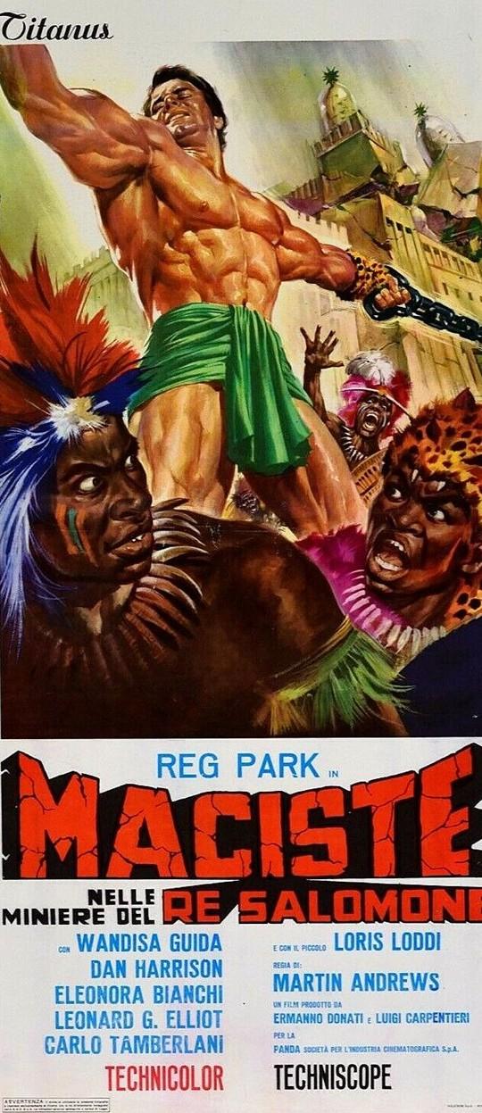 Maciste nelle miniere del re Salomone (1964) Cover