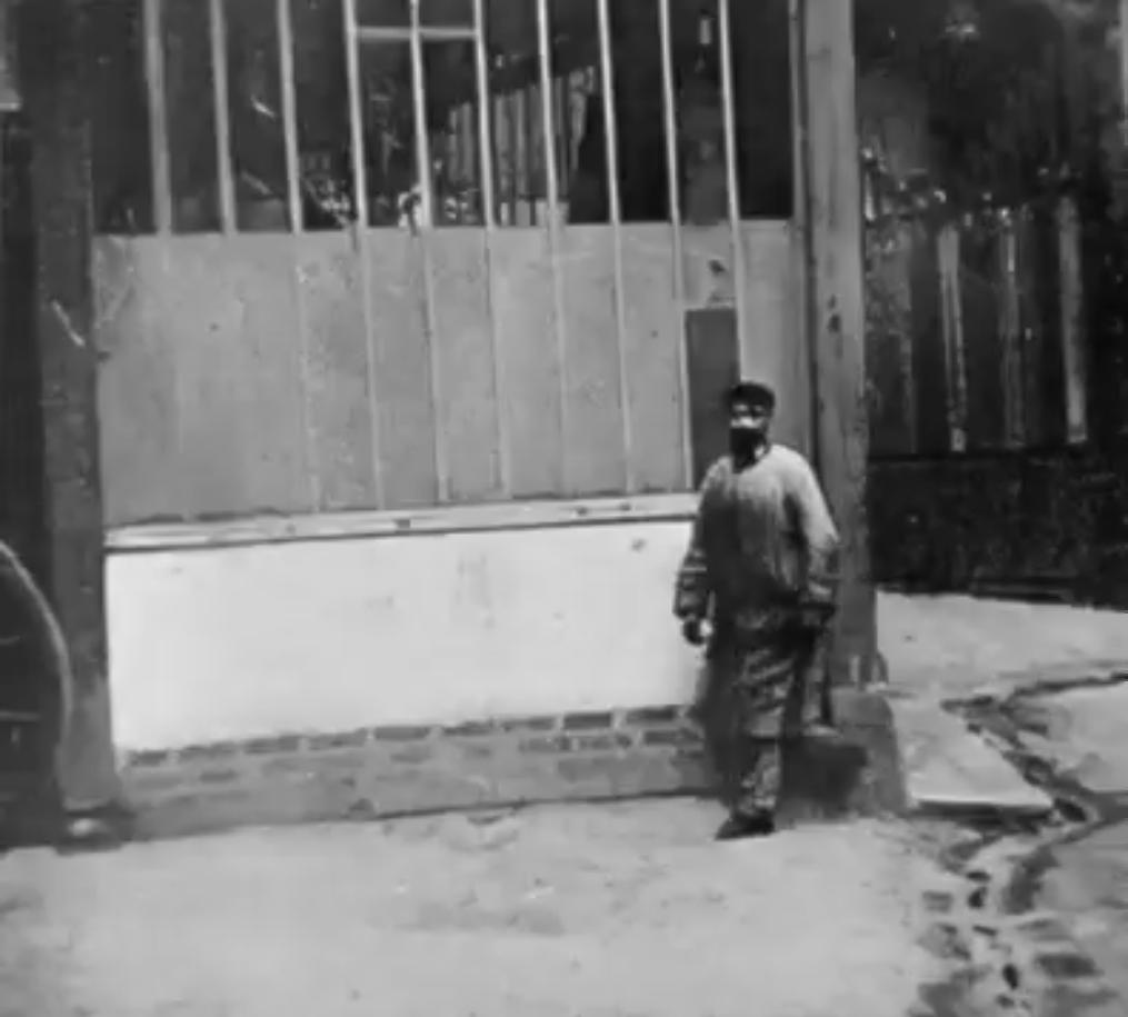 Man Walking Around the Corner (1887) Cover