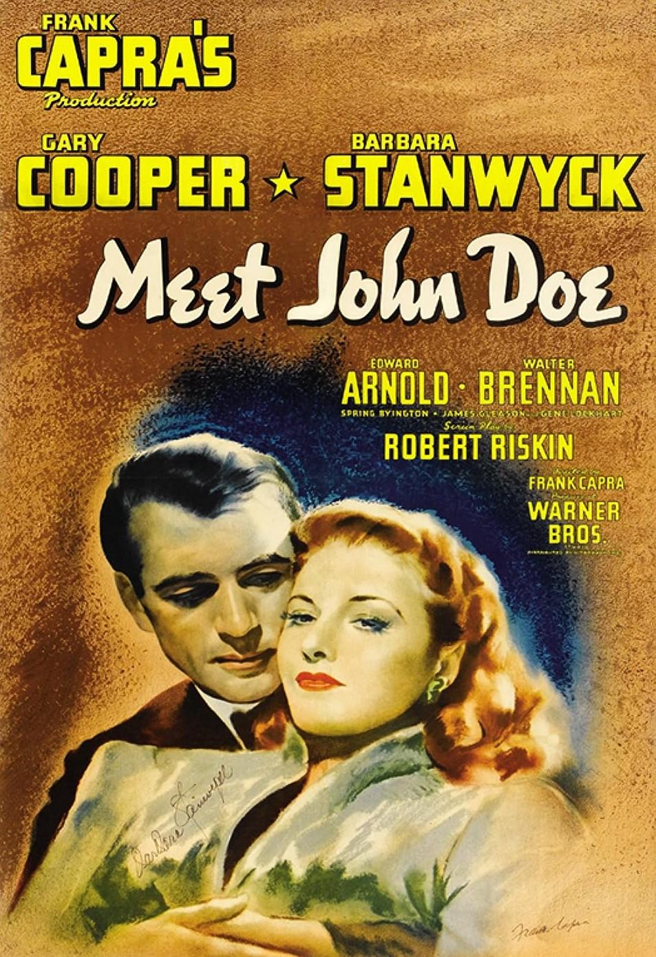 Meet John Doe (1941) Cover
