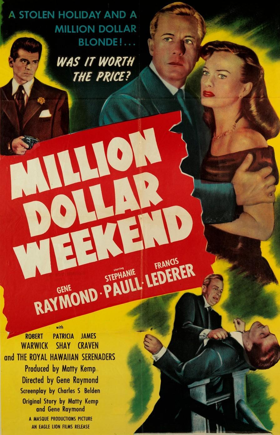 Million Dollar Weekend (1948) Cover