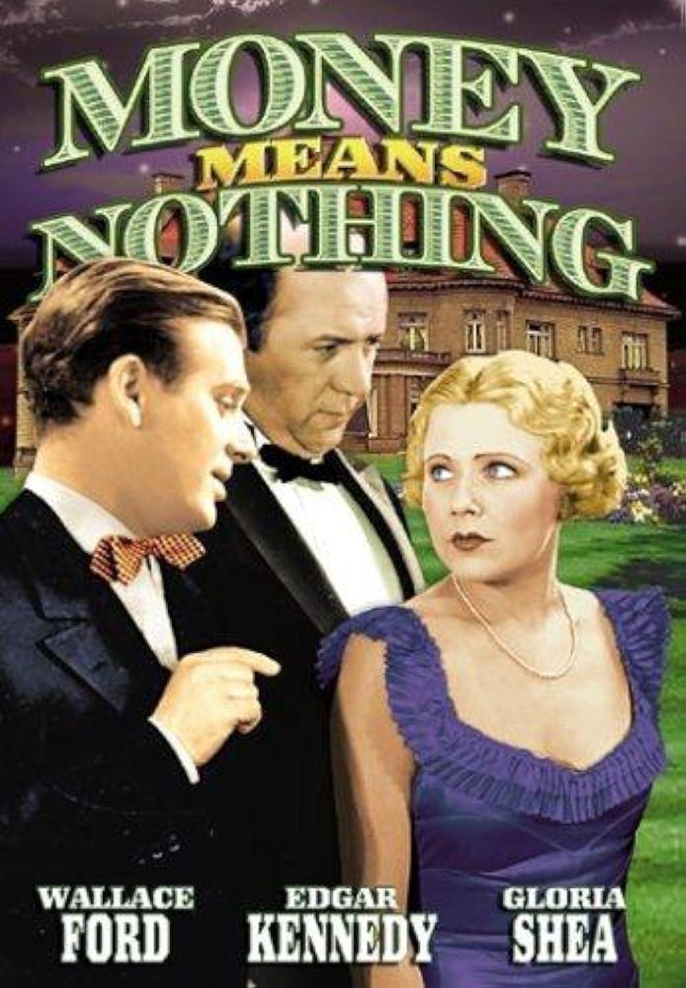 Money Means Nothing (1934) Cover