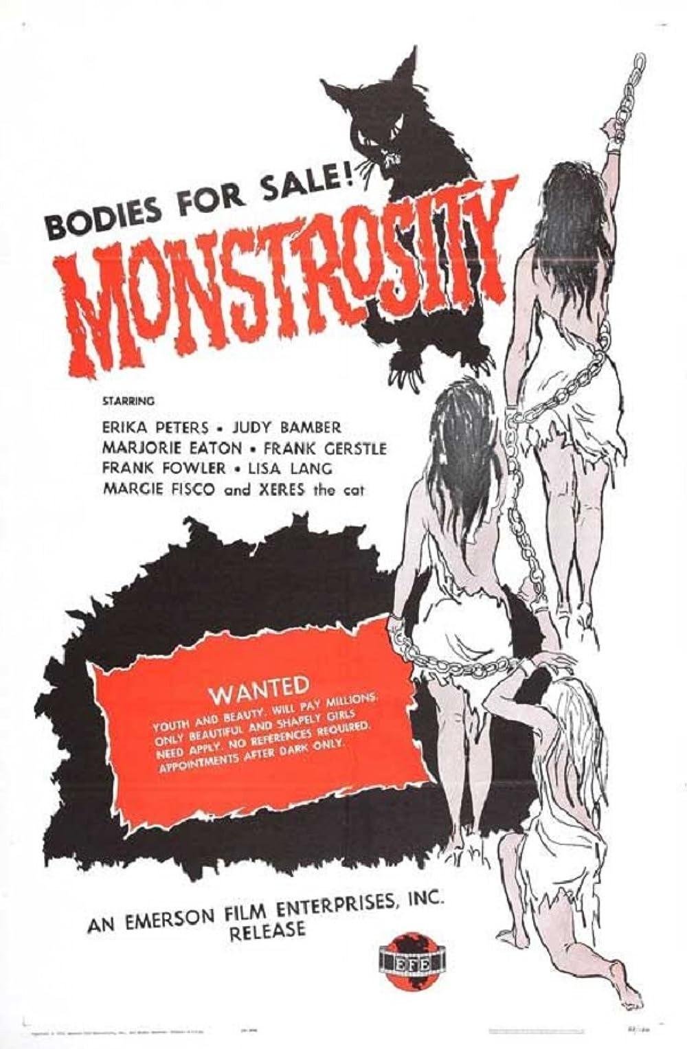 Monstrosity (1963) Cover