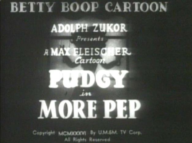 More Pep (1936) Cover