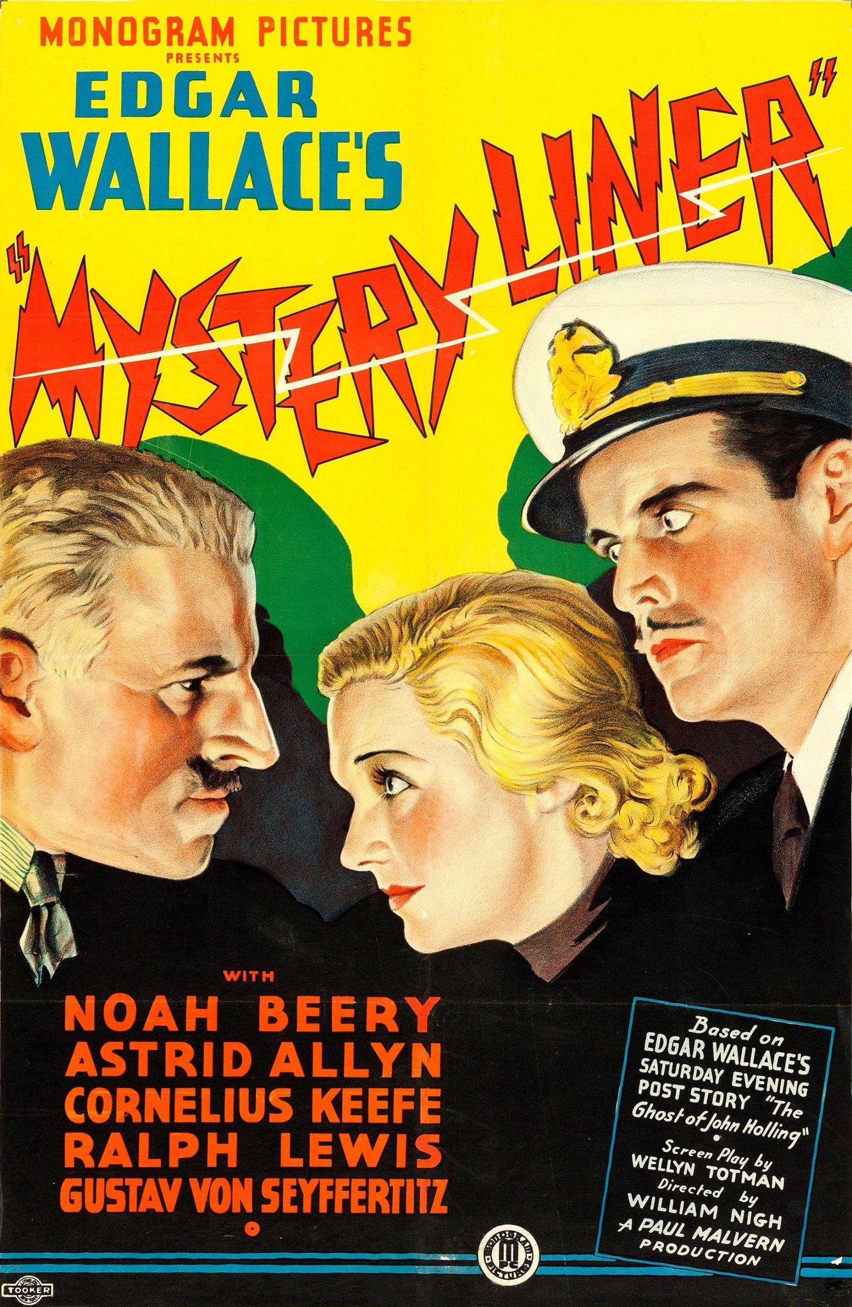Mystery Liner (1934) Cover