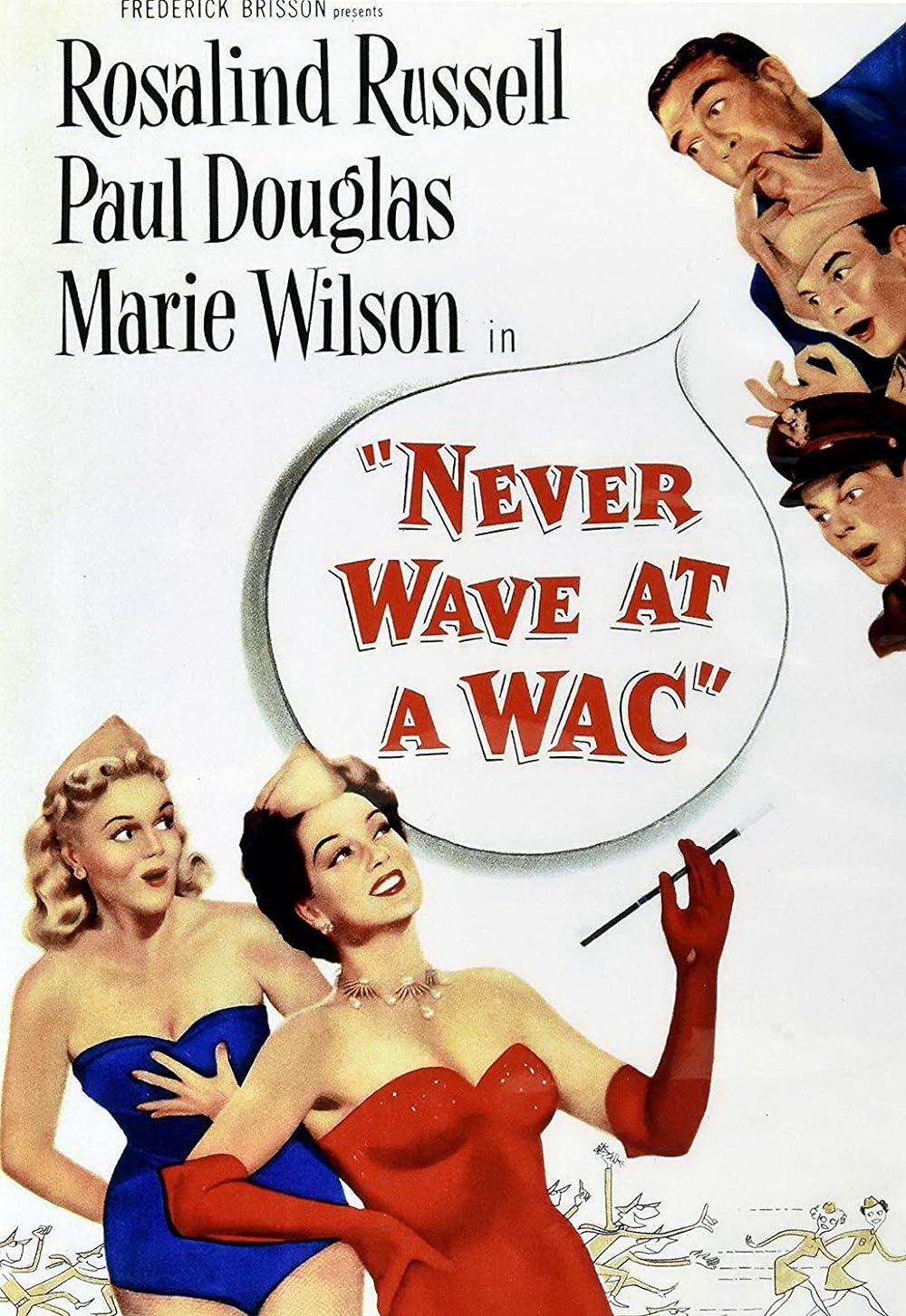 Never Wave at a WAC (1953) Cover