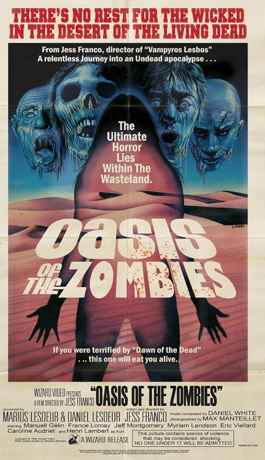 Oasis of the Zombies (1982) Cover