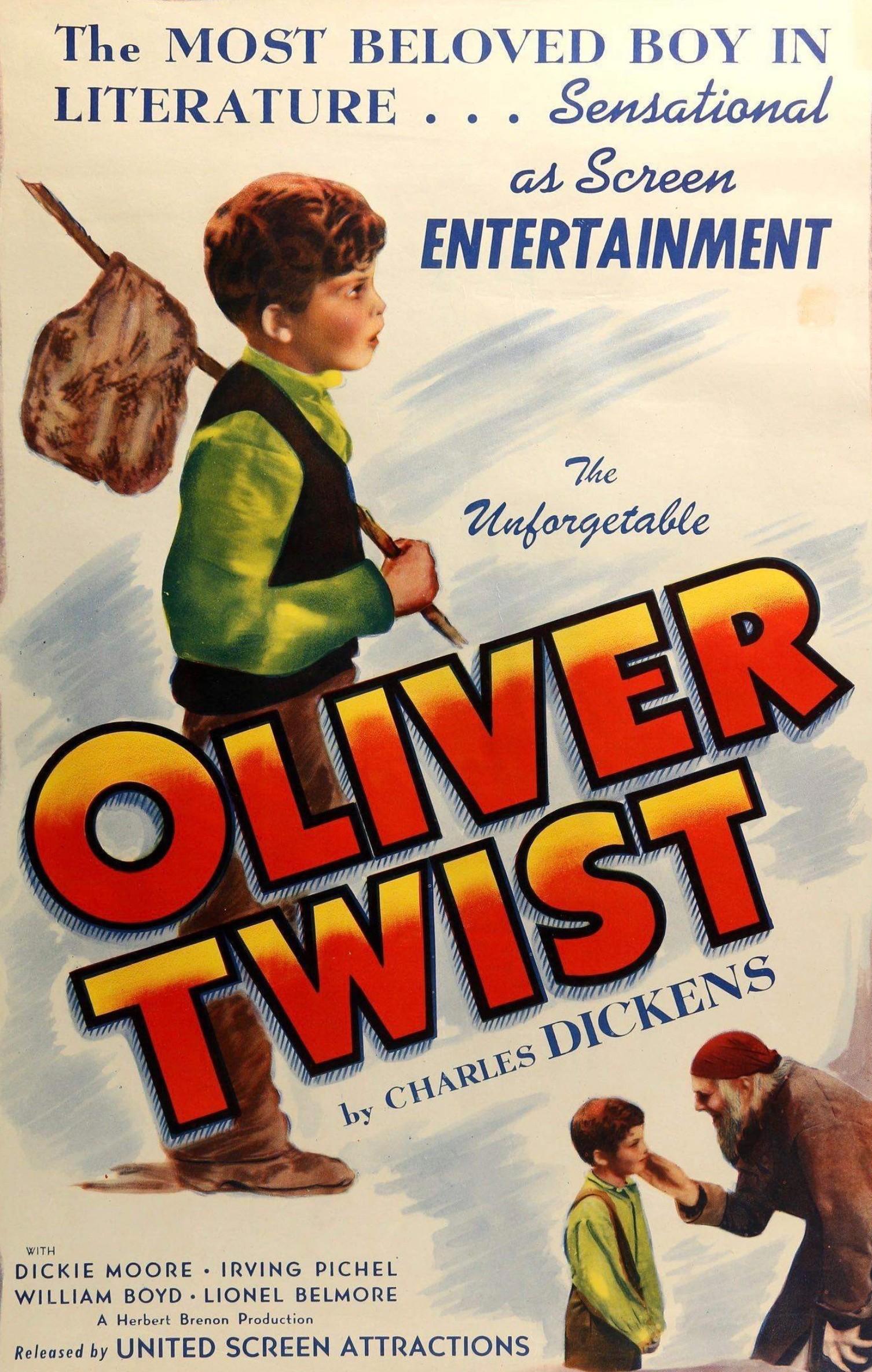 Oliver Twist (1933) Cover