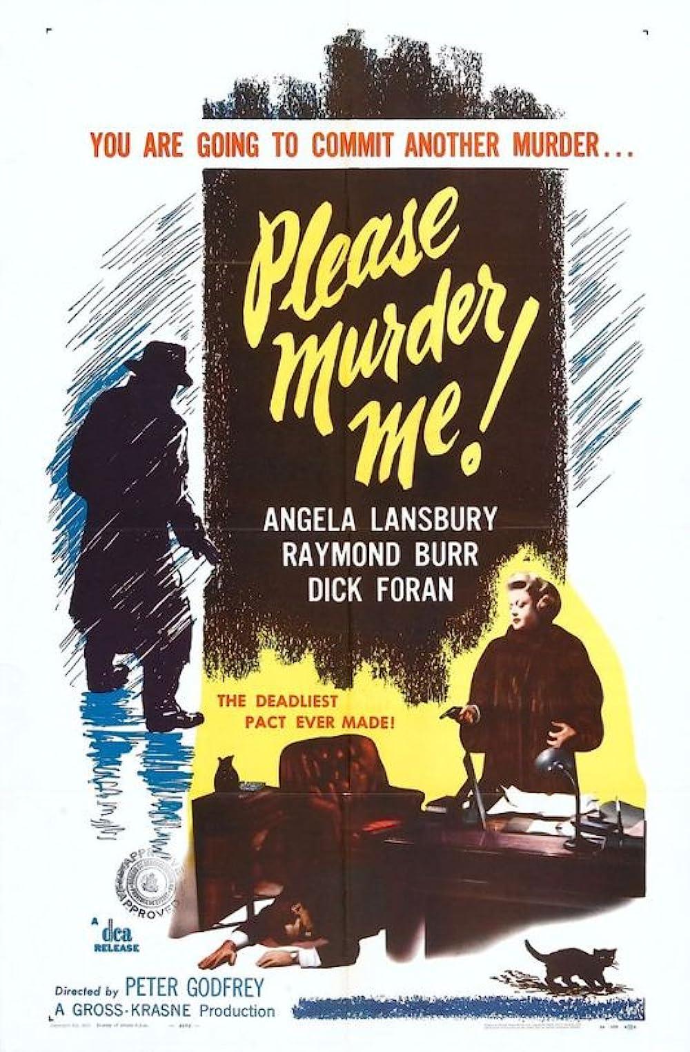 Please Murder Me! (1956) Cover