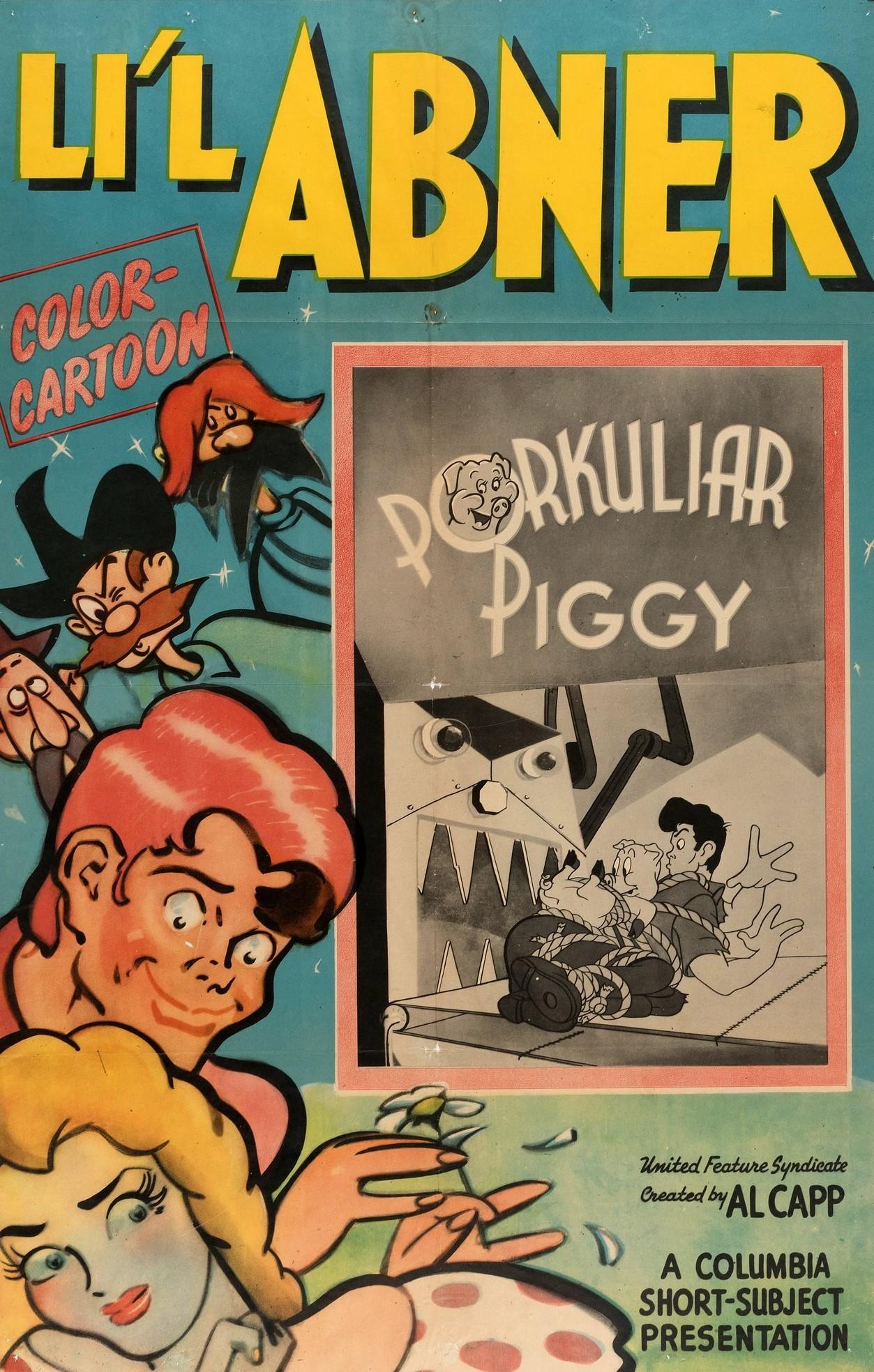 Porkuliar Piggy (1944) Cover