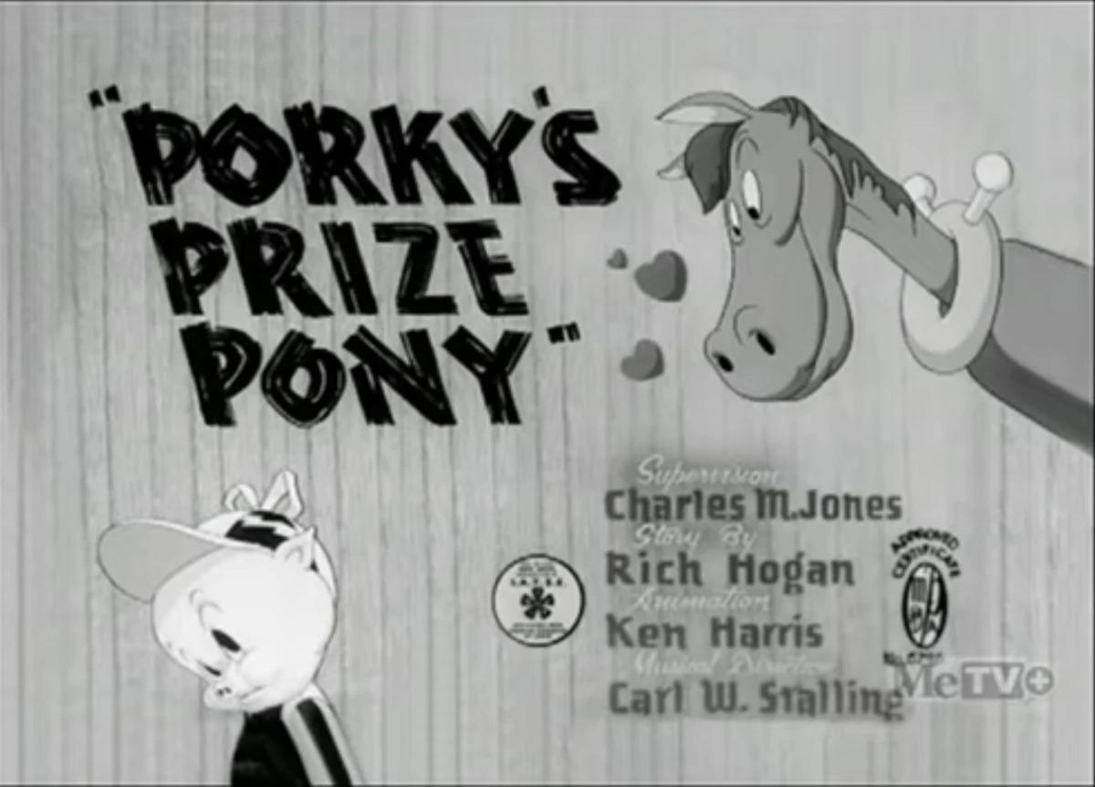 Porky’s Prize Pony (1941) Cover