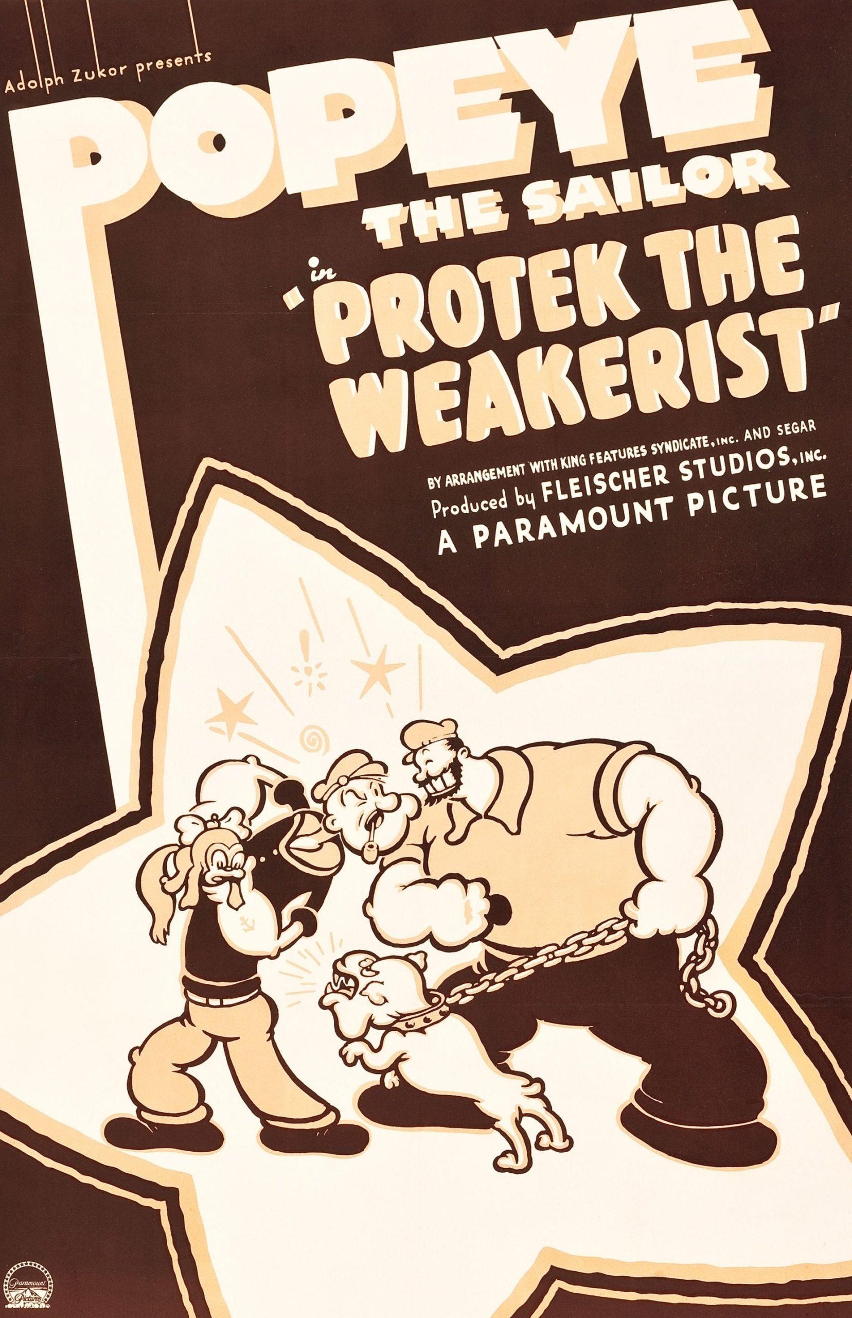 Protek the Weakerist (1937) Cover