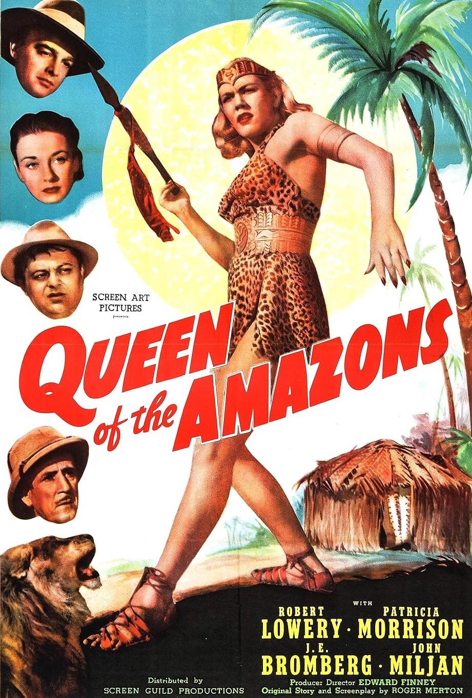 Queen of the Amazons (1946) Cover