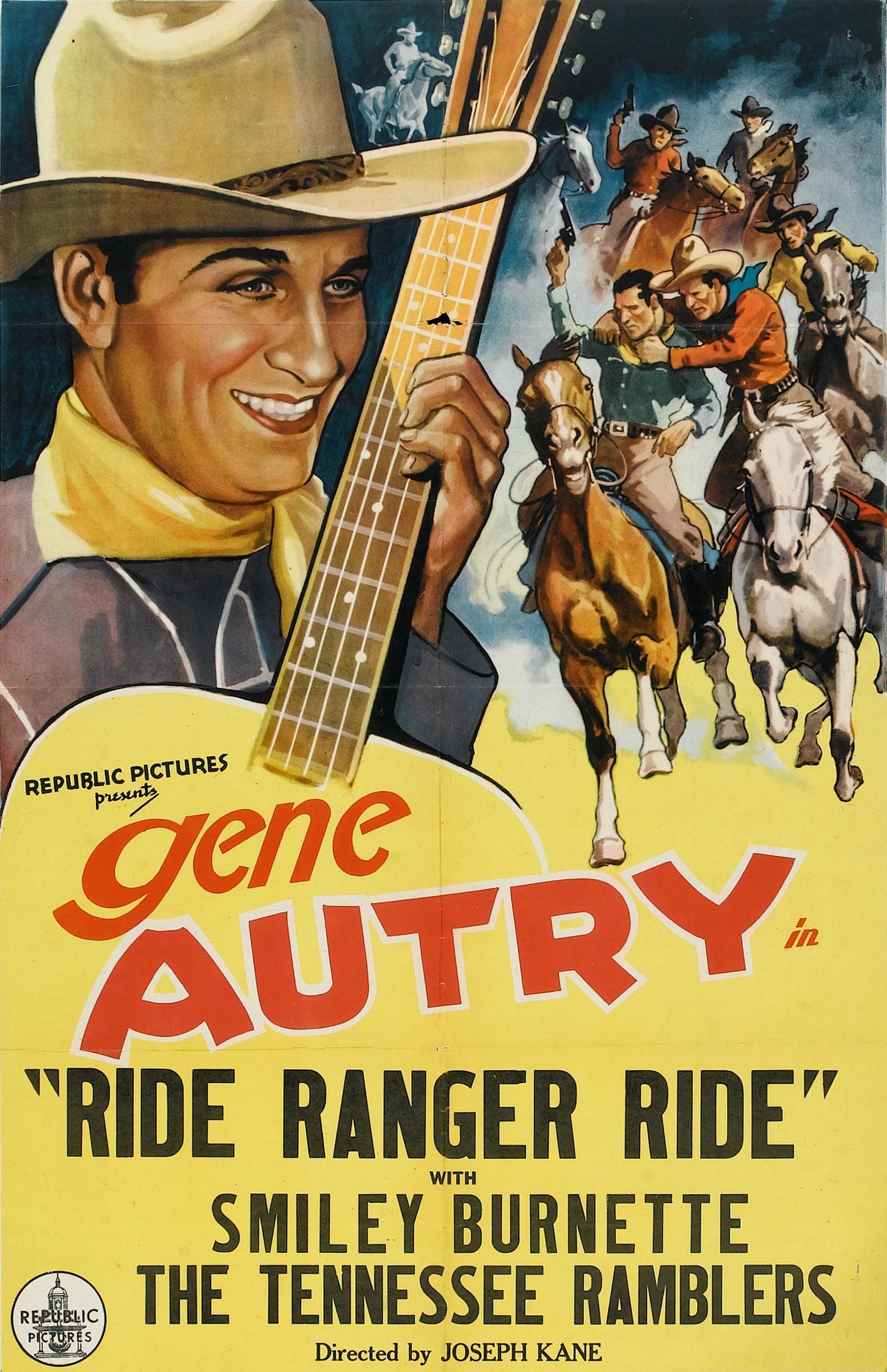 Ride, Ranger, Ride (1936) Cover