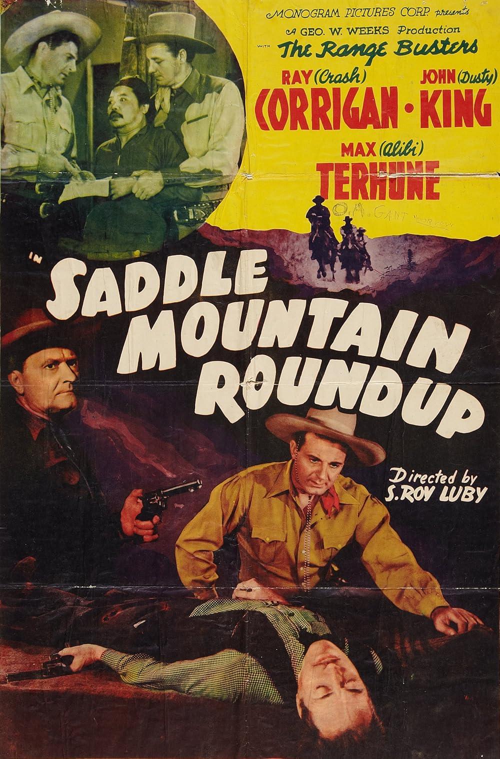 Saddle Mountain Roundup (1941) Cover