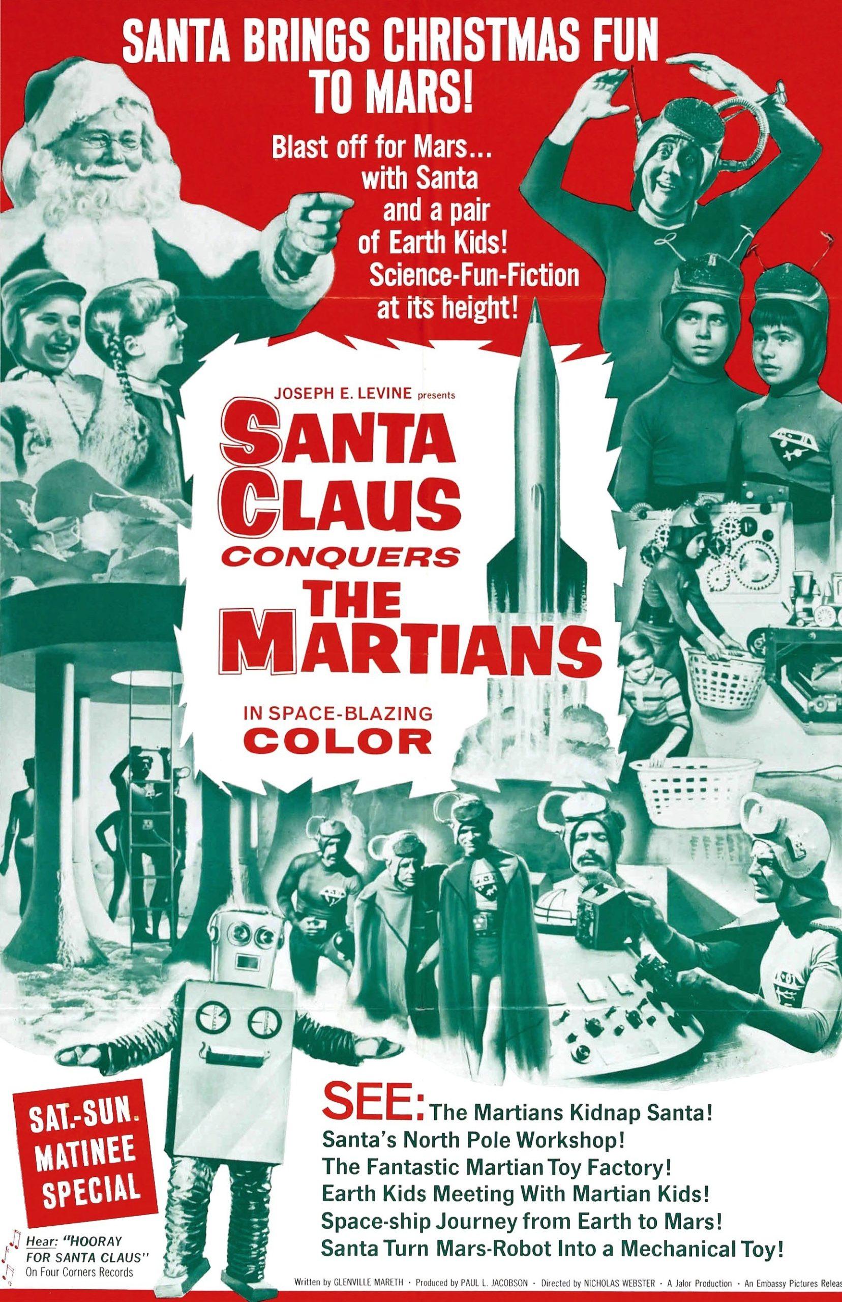 Santa Claus Conquers the Martians (1964) Cover