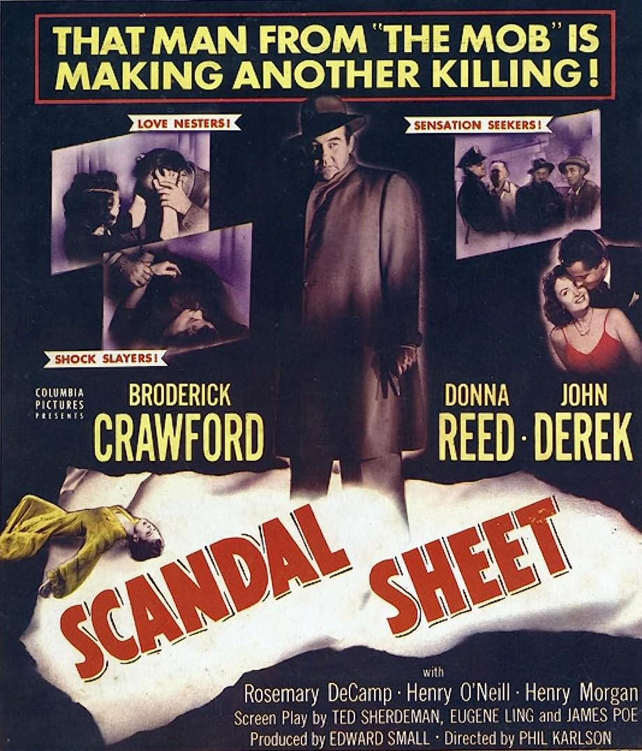 Scandal Sheet (1952) Cover