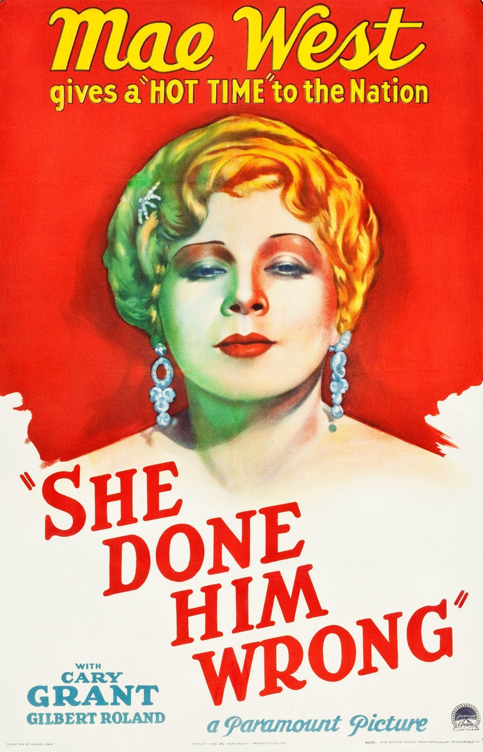 She Done Him Wrong (1933) Cover