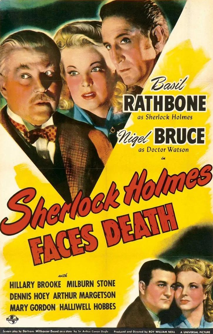 Sherlock Holmes Faces Death (1943) Cover