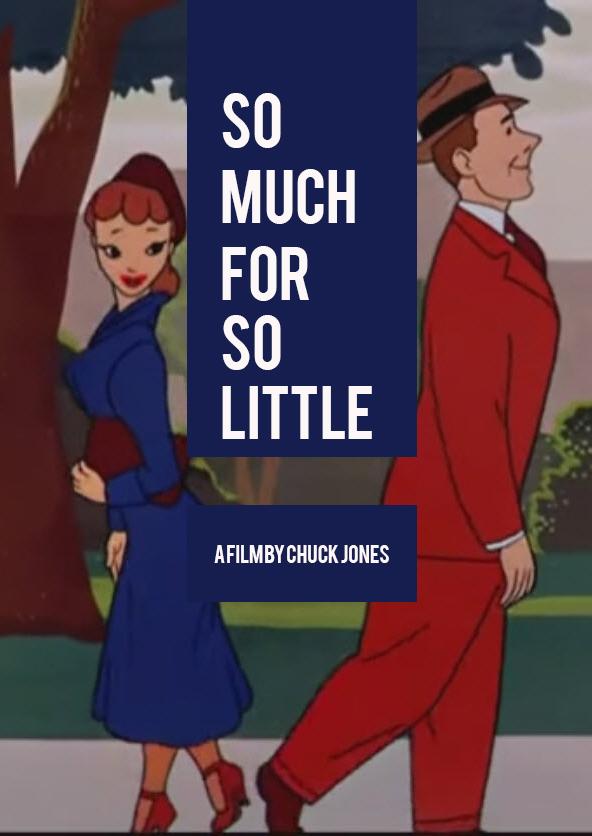 So Much for So Little (1949) Cover
