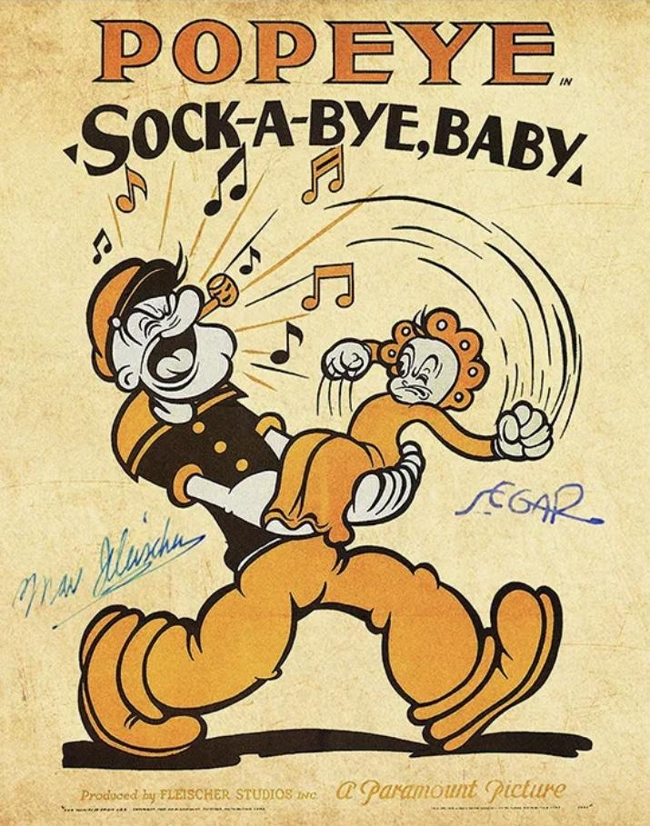 Sock-a-Bye, Baby (1934) Cover