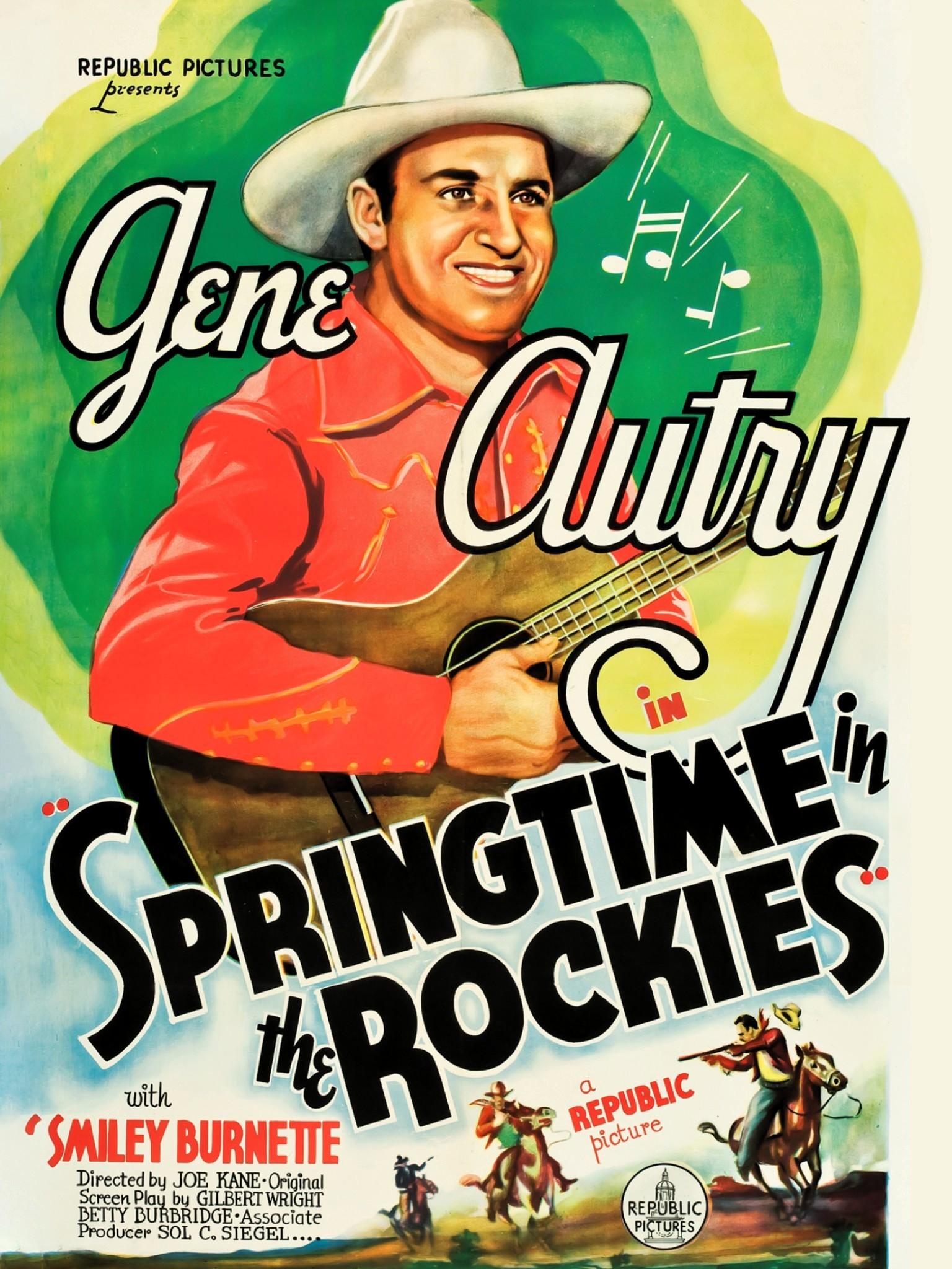 Springtime in the Rockies (1937) Cover