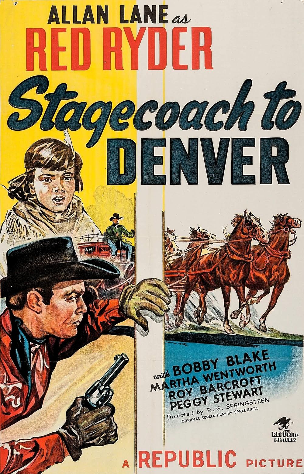 Stagecoach to Denver (1946) Cover