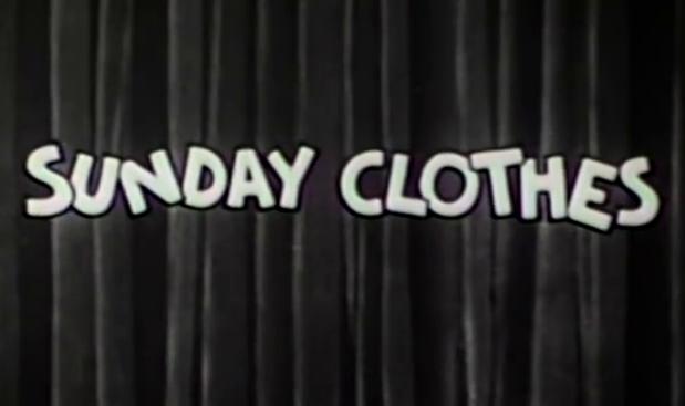Sunday Clothes (1931) Cover