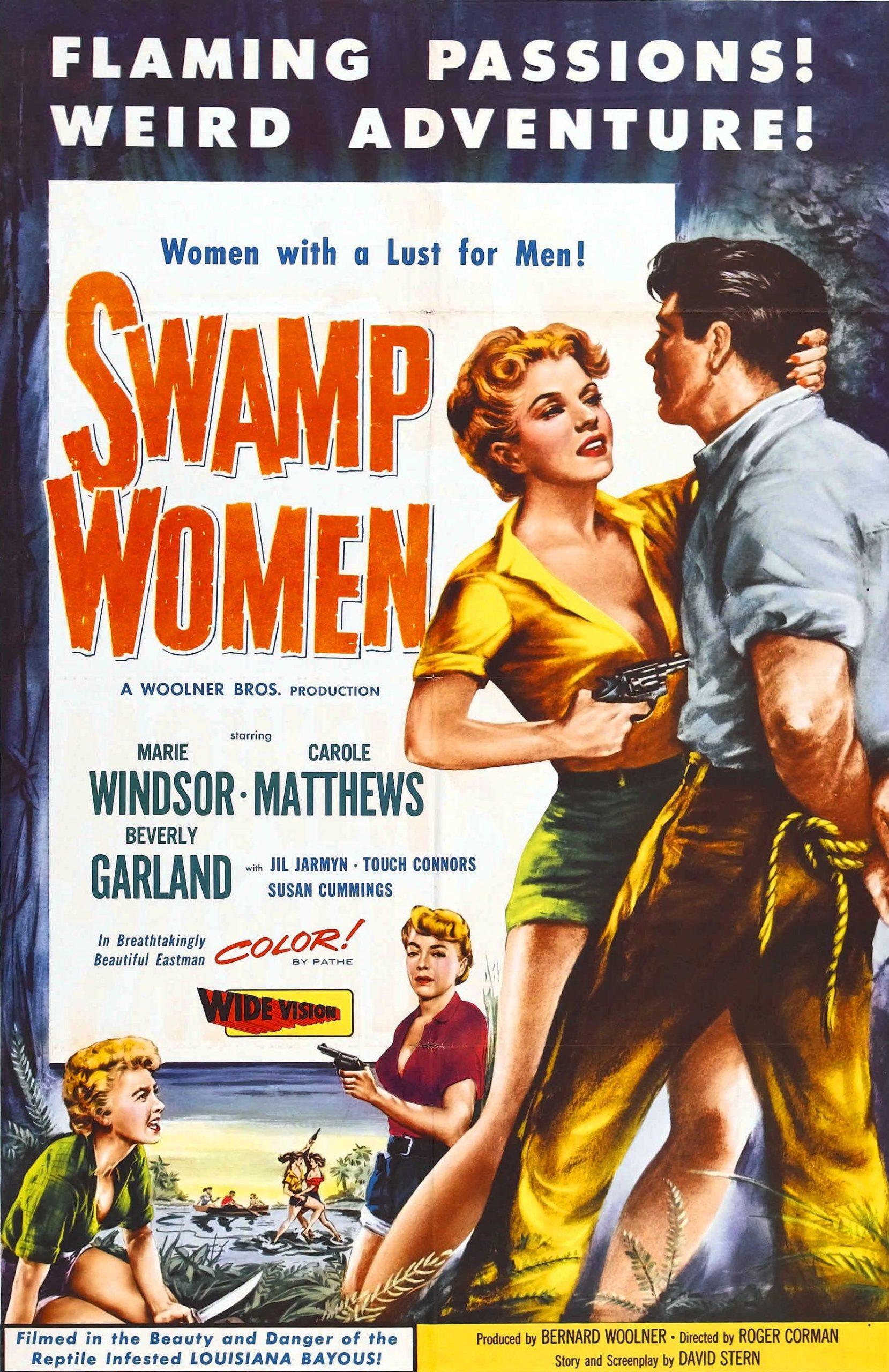 Swamp Women (1956) Cover
