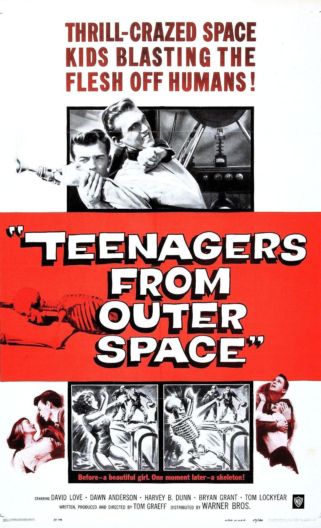 Teenagers from Outer Space (1959) Cover