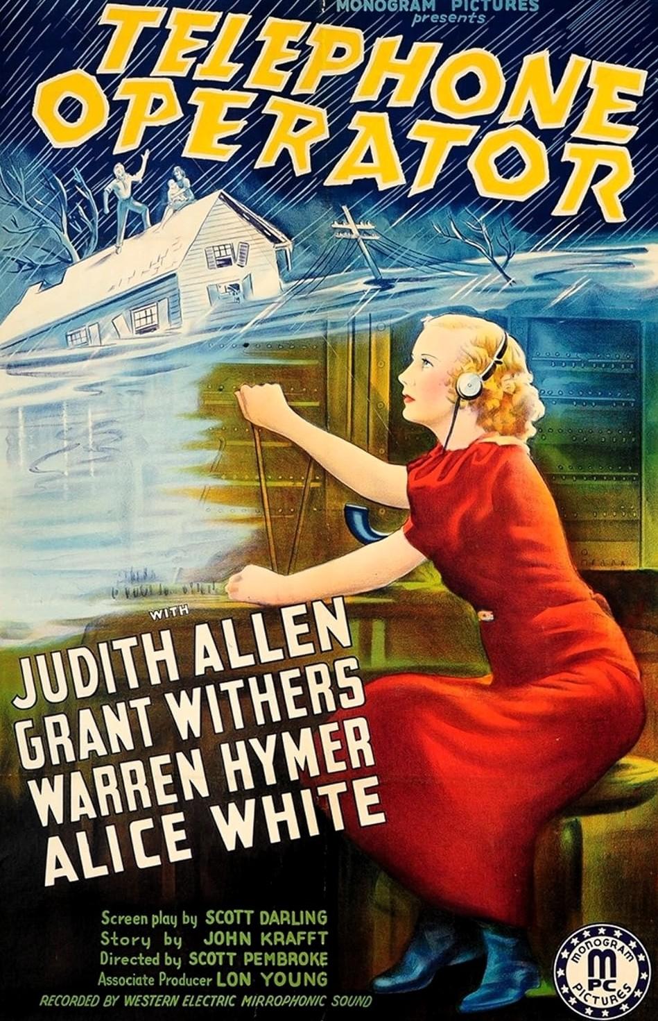 Telephone Operator (1937) Cover