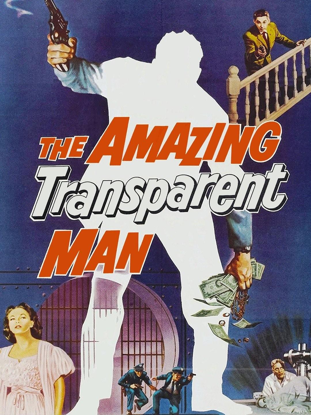 The Amazing Transparent Man (1960) Cover