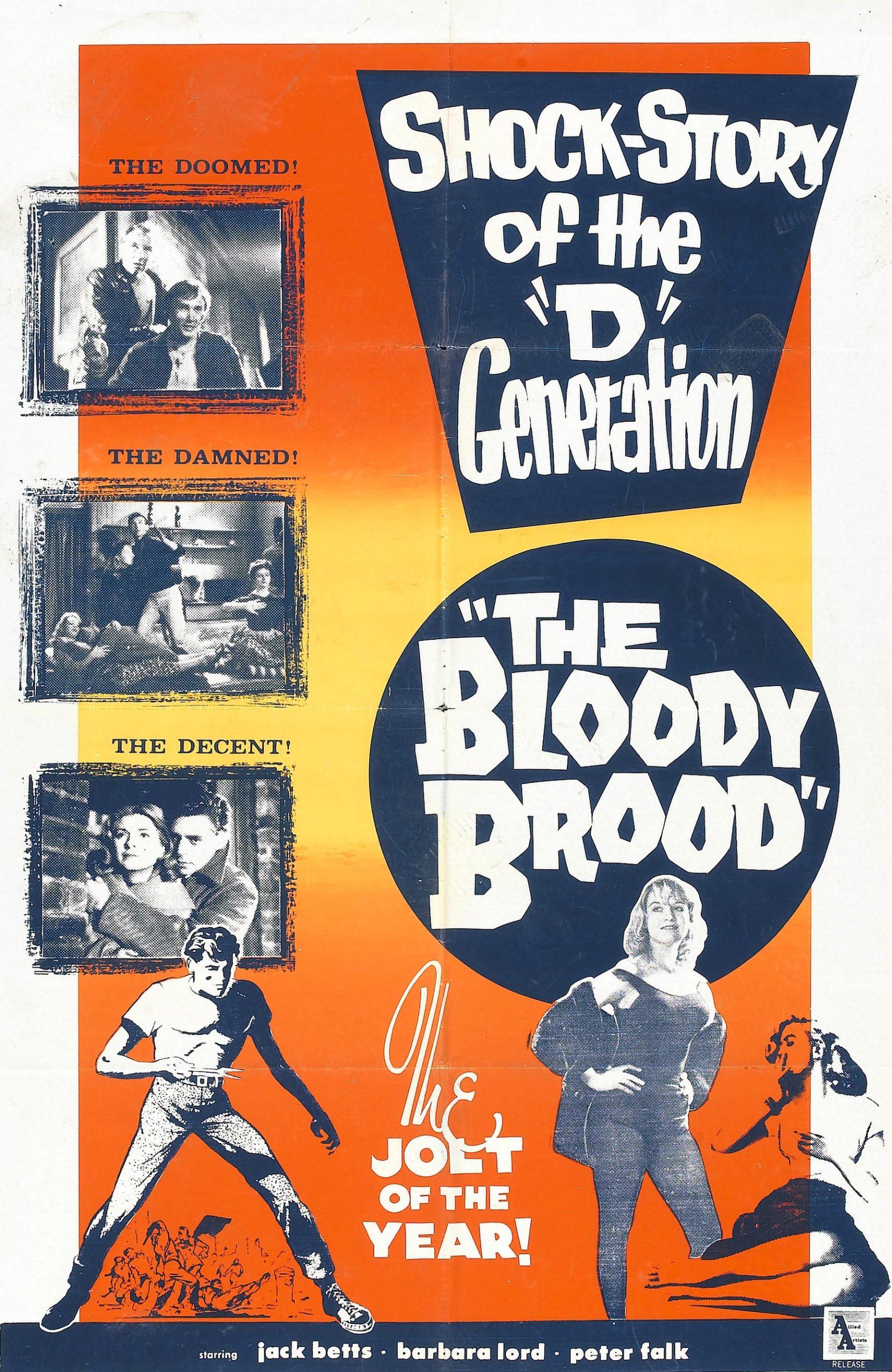 The Bloody Brood (1959) Cover