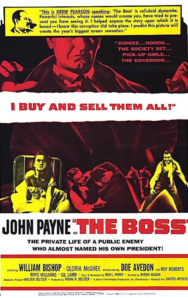 The Boss (1956) Cover