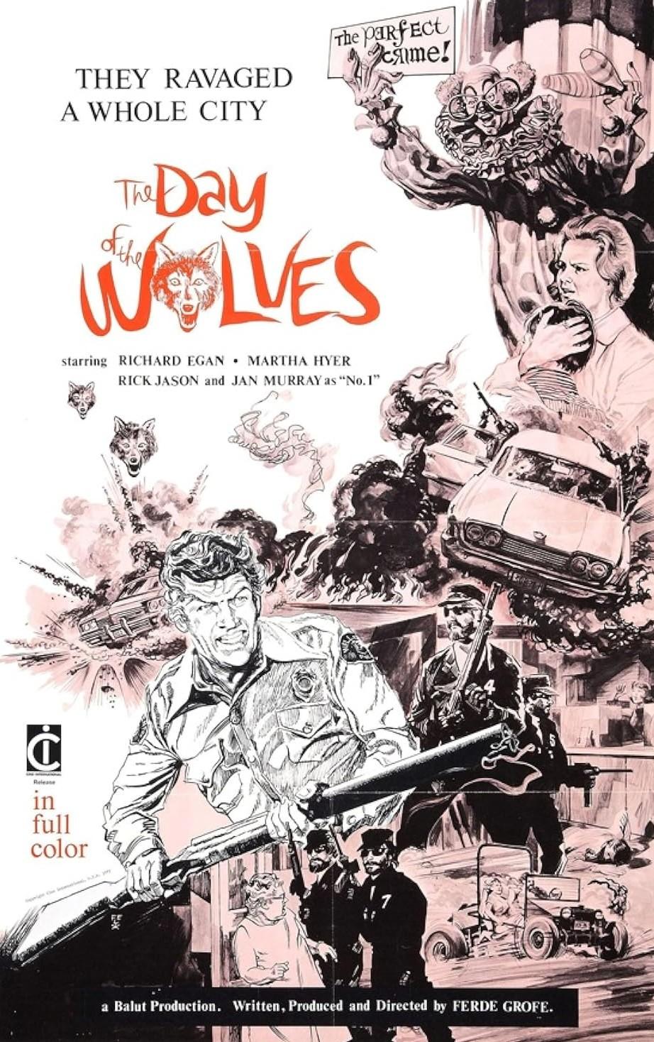 The Day of the Wolves (1971) Cover
