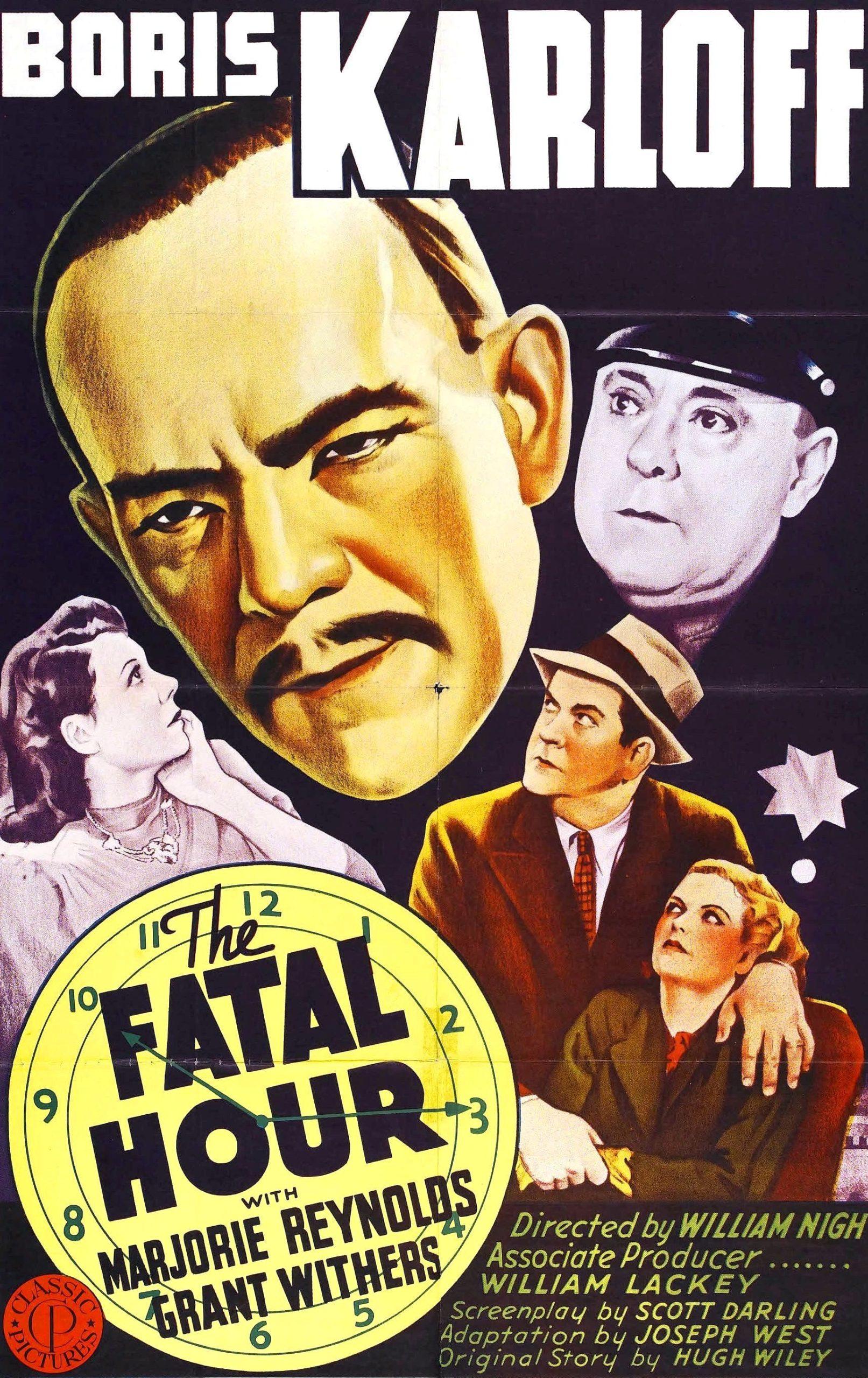 The Fatal Hour (1940) Cover
