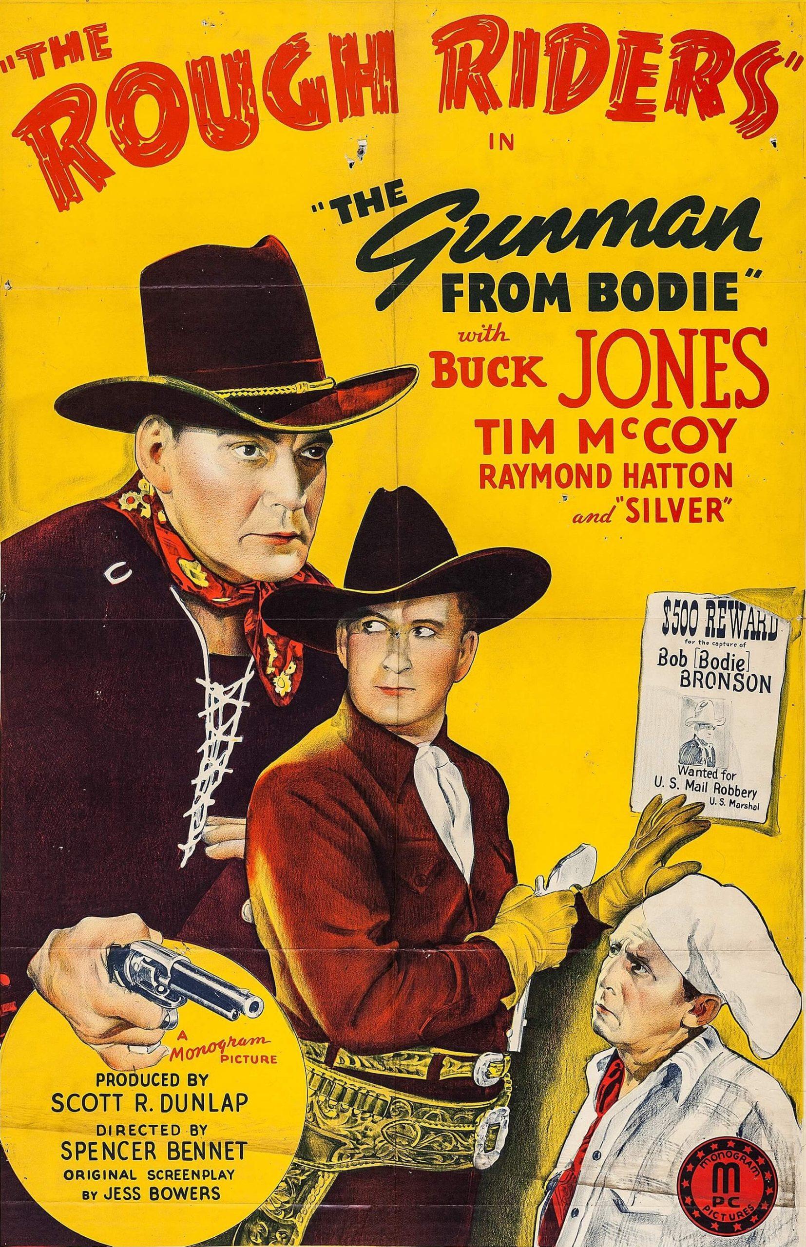The Gunman from Bodie (1941) Cover