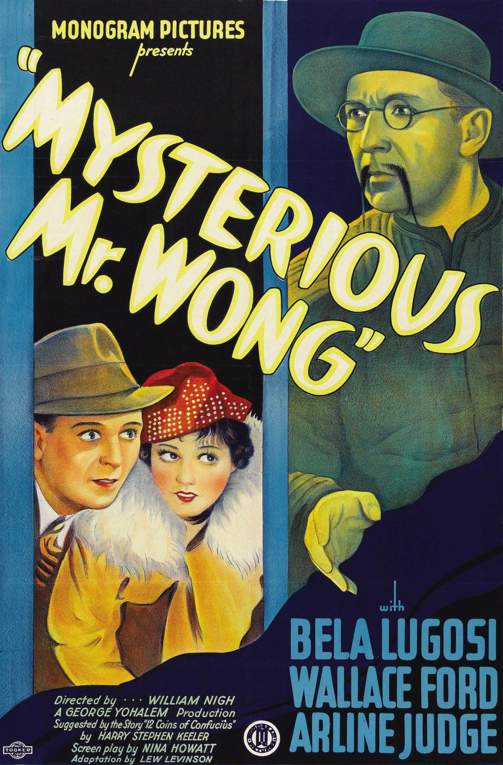 The Mysterious Mr. Wong (1934) Cover