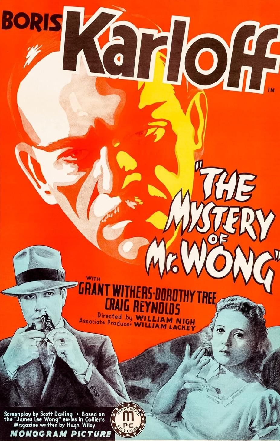 The Mystery of Mr. Wong (1939) Cover