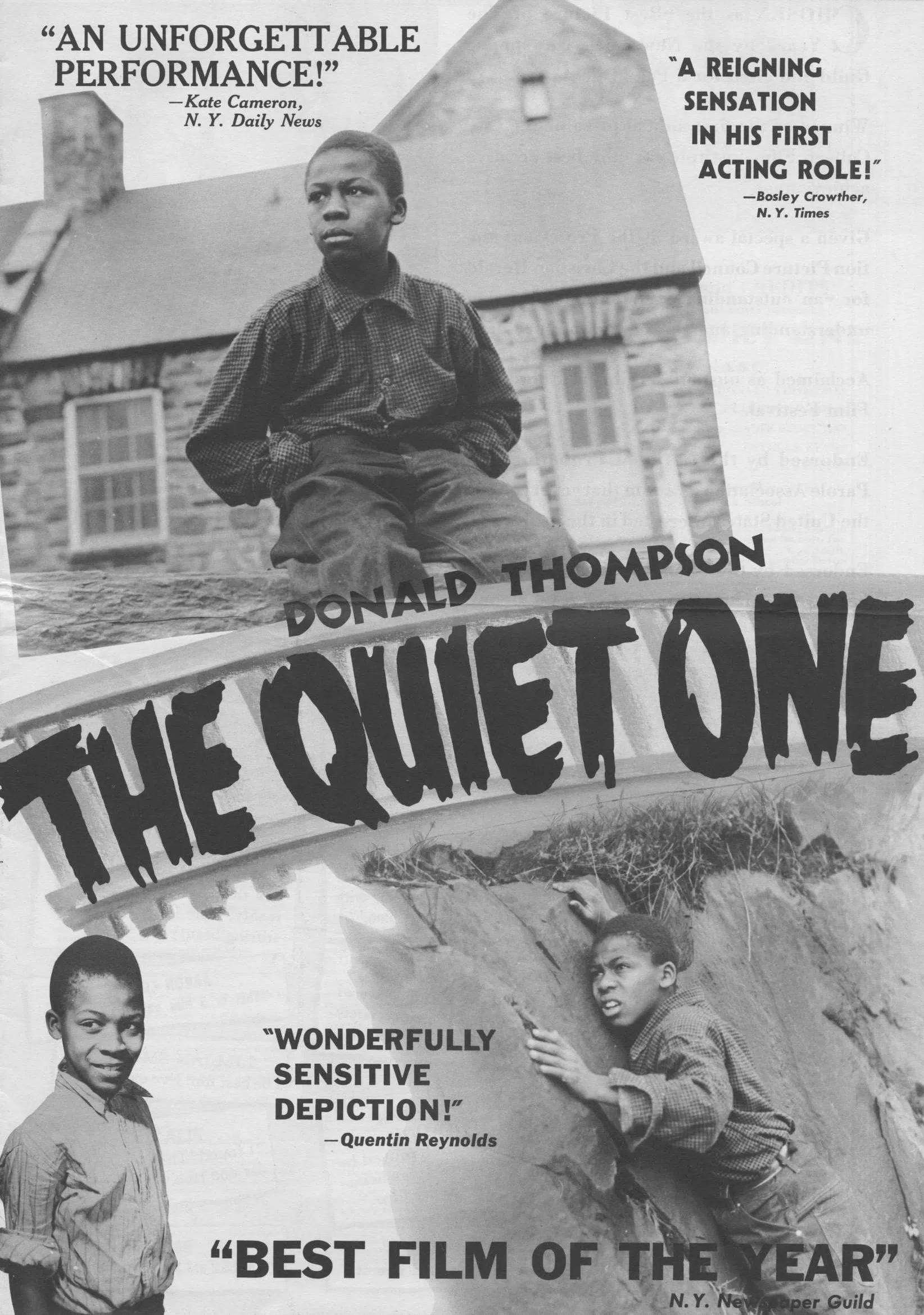 The Quiet One (1948) Cover