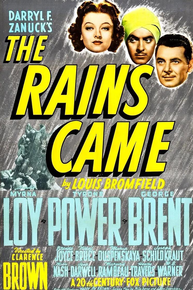 The Rains Came (1939) Cover