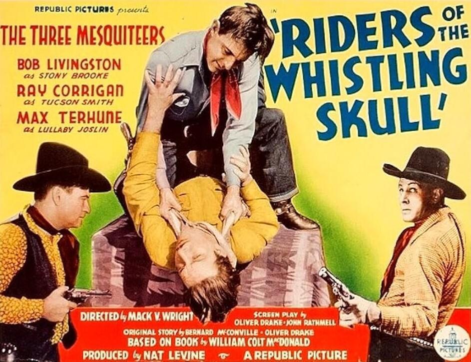 The Riders of the Whistling Skull (1937) Cover