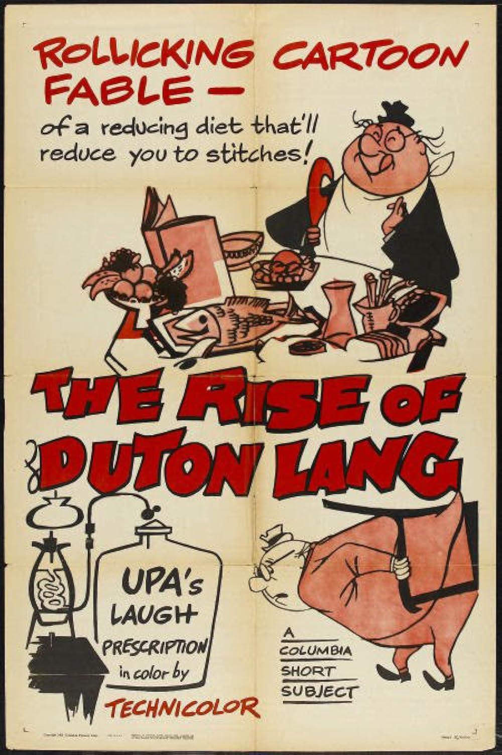 The Rise of Duton Lang (1955) Cover