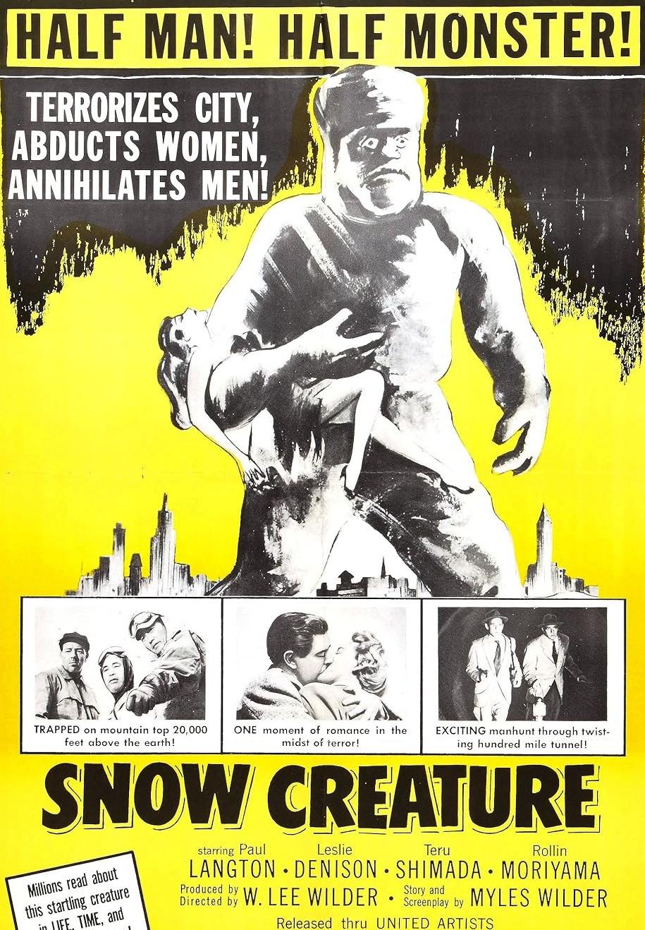 The Snow Creature (1954) Cover