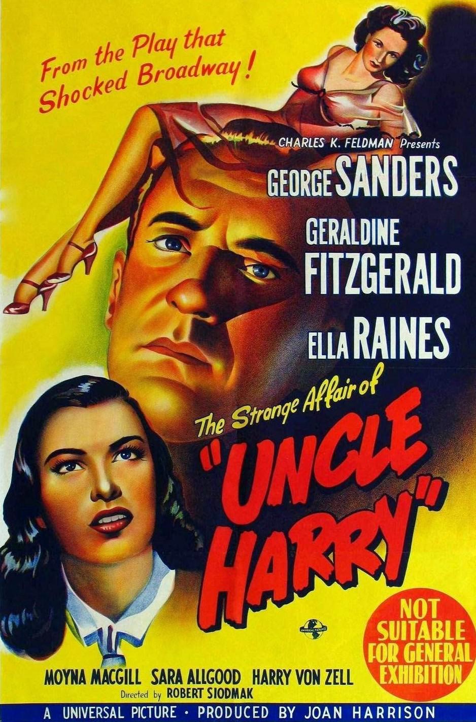 The Strange Affair of Uncle Harry (1945) Cover