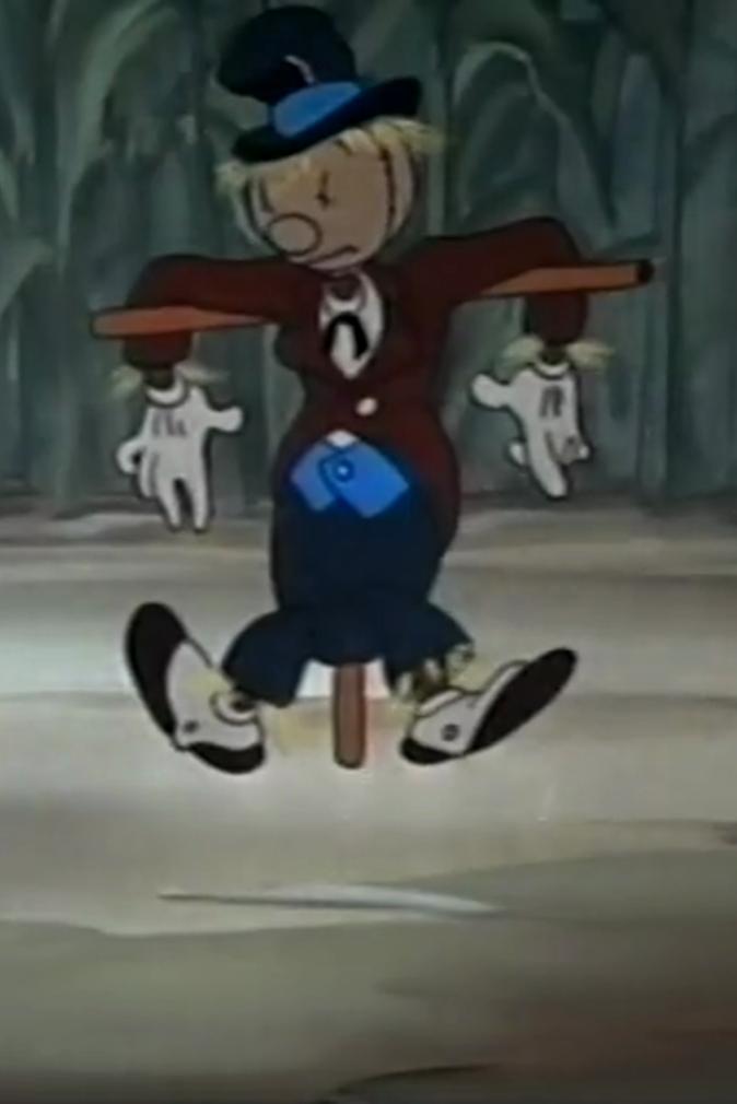 The Timid Scarecrow (1953) Cover