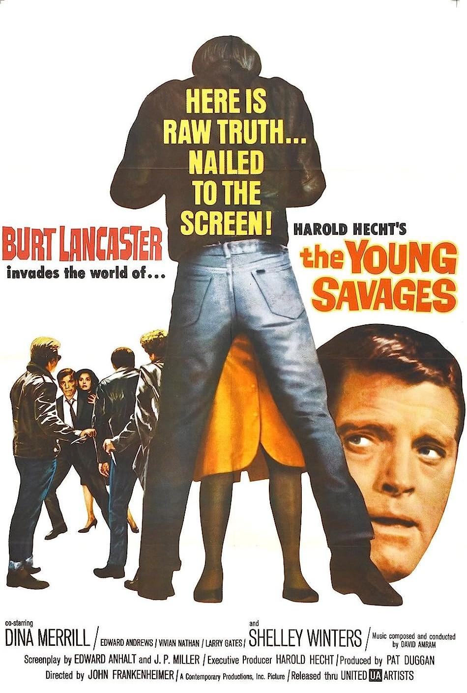The Young Savages (1961) Cover